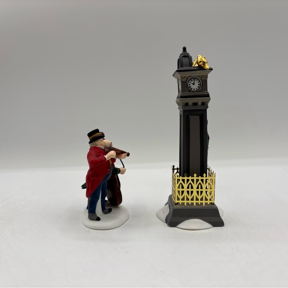 Dept 56 1995 Vintage HVC 12 Days Of Dickens Village Four Calling Birds 58379 EUC - Picture 7 of 12